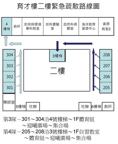 新店高中學生疏散路線圖圖片